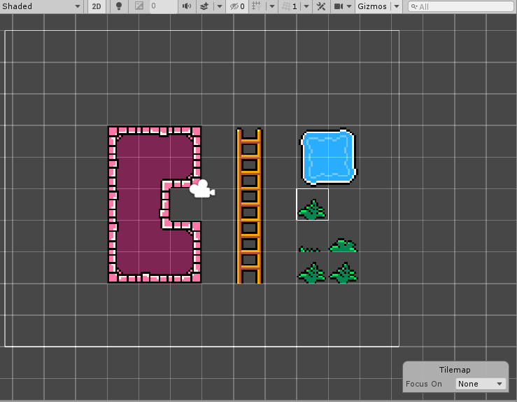 Scene View with Rule Tile.